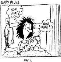 Baby blues cartoon