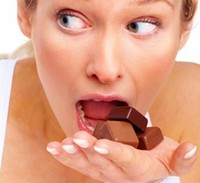 Eating chocolate and acne