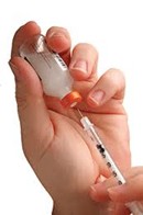 syringe and vial method