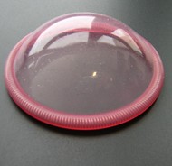 pink contraception diaphragm