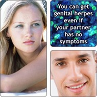 couple with genital herpes