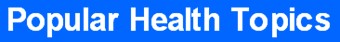 directory of health topics
