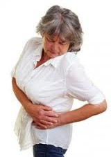 woman with hip pain