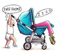 postpartum joke