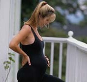 constipated pregnant woman
