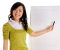 picture of woman with positive stress